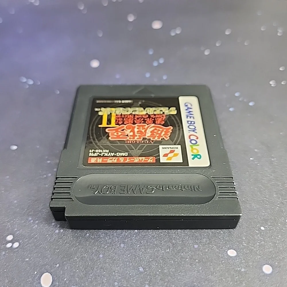 Yugioh Duel Monsters II Dark Duel Stories Game Boy Color Japan import US Seller